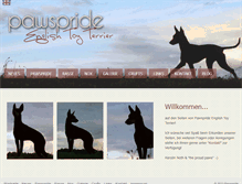 Tablet Screenshot of pawspride.com